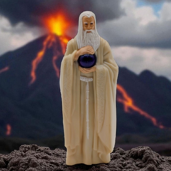 Lord Of The Rings Saruman Burger King Toy - Picture 1 of 7